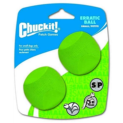 Chuckit! 20130 Erratic Ball Large, 1 Pelota para Perros Compatible con el Lanzador, L