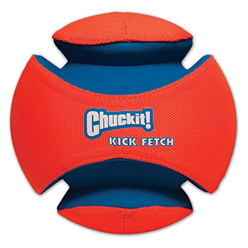 Chuckit! 251201 Kick Fetch Balón de Fútbol para Perros, L