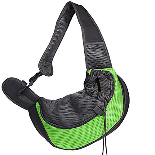 CHUER Mochilas para Perros Gatos, Portador para Mascotas Pequeñas, Transportín para Mascotas Mochila al Aire Libre del Viaje para Mascotas del Peso hasta (3kg)