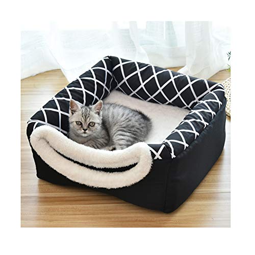 Cueva para cama de perro gato, casa y sofá para mascotas 2 en 1, casa de cápsulas espaciales, lavable a máquina, antideslizante, suave y cálido, perro, gato, cachorro, conejo, nido para mascotas,