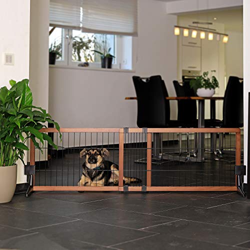 Dibea Barrera Perros Seguridad Perros Protección Escalera Cachorros Altura 50 Cm 3650 g