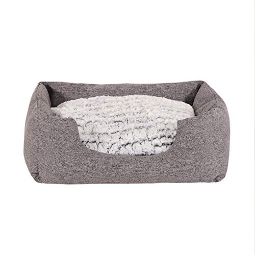 dibea - Cama para perros con cojín reversible para perros.