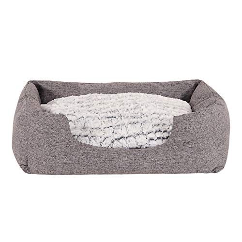 dibea - Cama para perros con cojín reversible para perros.