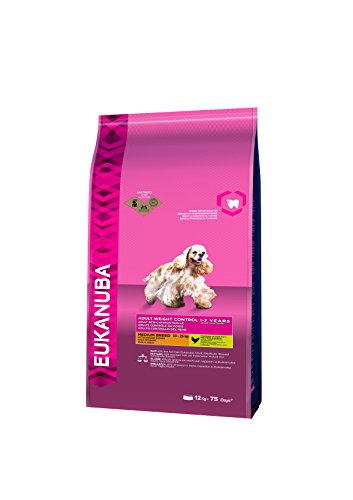 Eukanuba Adulto Control de peso Raza mediana Pollo [3 Kg]