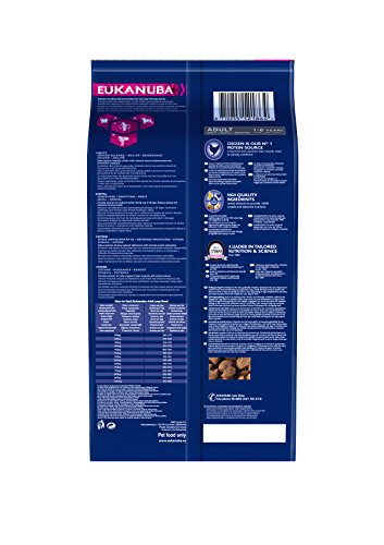 EUKANUBA Raza Grande Adulto Activo rico en pollo fresco [12 kg]