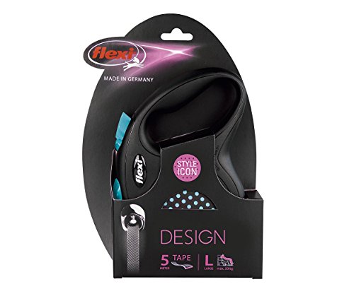 FLEXI Cinta Design L Tape 5 m, Negro/Azul