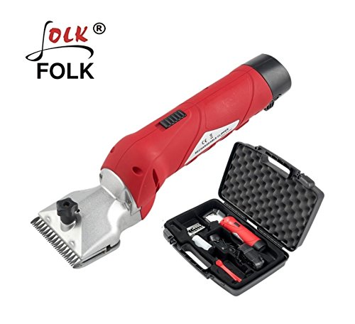 Folk Esquiladora peladora B6-LA - 200W- Caballos, mulos, Perros, Gatos (A - Ningún Extra)