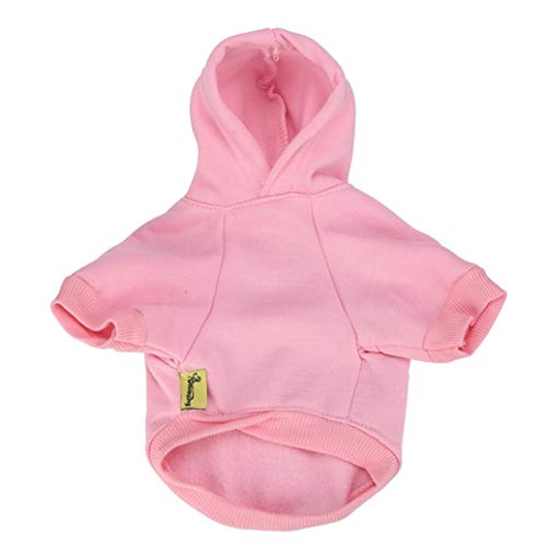 Fossrn Ropa Perro Pequeño Chihuahua Yorkshire Sudadera con Capucha - I MY MOM Invierno Ropa para Mascota Cachorro