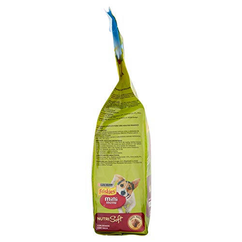 Friskies VitaFit Mini Menu Nutri Soft Perro Adult Raza Pequeña con Buey 1,4 Kg - 1400 gr