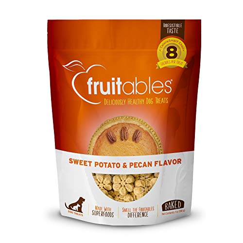 Fruitables Delicioso Perro Saludable Trata El Sabor De La Papa Dulce Y Pecana 1 Unidad 206 g