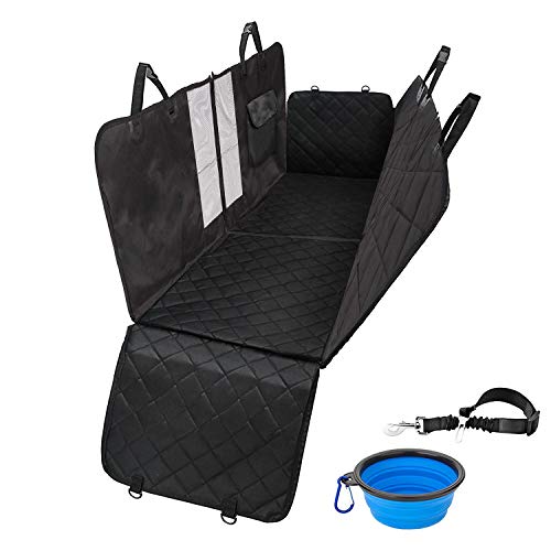 Funda de Asiento de Coche para Perro XXL - Cubierta Acolchada – Talla Universal 165 * 142 * 50 cm