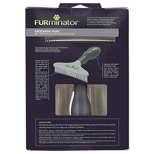 FURminator® Carda de aseo para perros y gatos