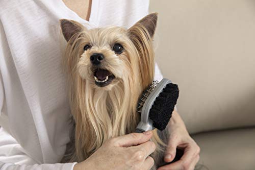 FURminator® Cepillo dual para perros y gatos