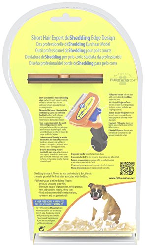 Furminator Herramienta de muda para Perros medianos de Pelo Corto M