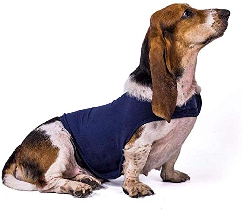 gengxinxin Chaqueta para la ansiedad del Perro nervioso nervioso Chaleco para Perros Anti-ansiedad y aliviar el estrés Chaleco Suave y cómodo calmante Camisa para Perros pequeño Mediano Perro Grande