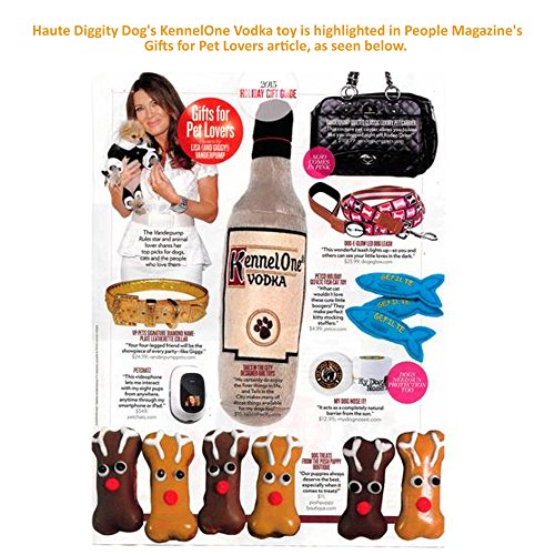 Haute Diggity Dog Muttini Bar Collection | Juguetes de Felpa chirriantes únicos para Perros Dogmestic e Impawted