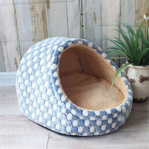 HBHUBO Cama Universal para Mascotas Four Seasons, sofá para Mascotas pequeño y Mediano Cama Tranquila para Bulldog francés Casa para Mascotas cómoda y Suave Casa para Perros,2,50 * 47 * 35CM