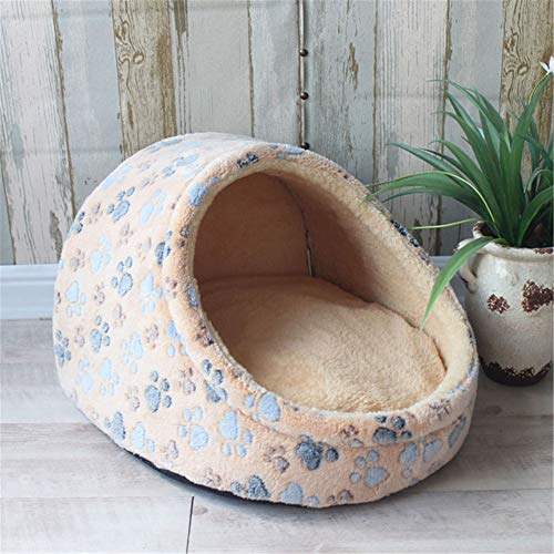 HBHUBO Cama Universal para Mascotas Four Seasons, sofá para Mascotas pequeño y Mediano Cama Tranquila para Bulldog francés Casa para Mascotas cómoda y Suave Casa para Perros,2,50 * 47 * 35CM