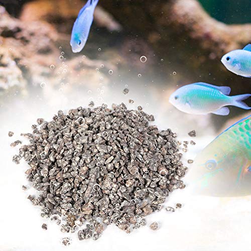 Hffheer Acuario Filtro de zeolita Natural Tanque de Peces Purificador de Agua Eliminador de olores Filtro de Acuario Piedra con Bolsa de Medios para Tanque de Peces y Estanque