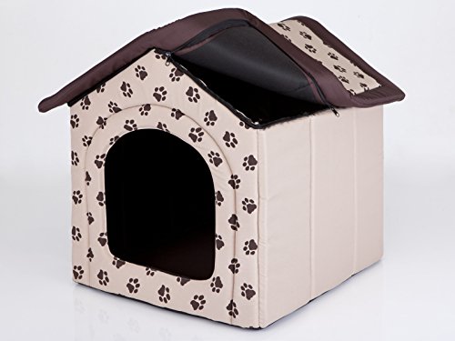 Hobbydog - Casa para Perro, tamaño 3, Color Beige con Patas