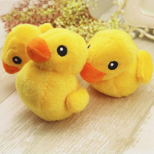 Huhuswwbin - Juguetes Divertidos de Peluche con diseño de Animales de Pato, Color Amarillo