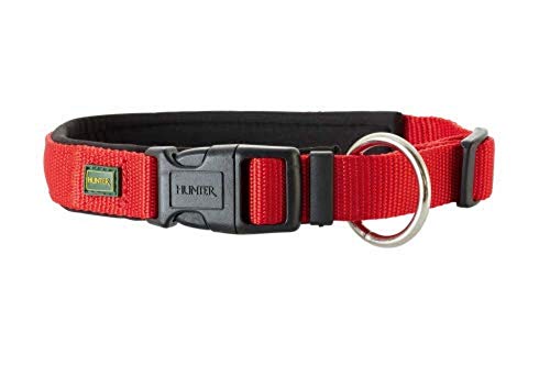 HUNTER Vario Plus Neopreno Cuello, 30 – 35 cm, 20 mm, Rojo/Negro