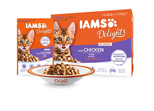 IAMS Delights Gatito y Junior con Pollo en salsa [1,02 kg]