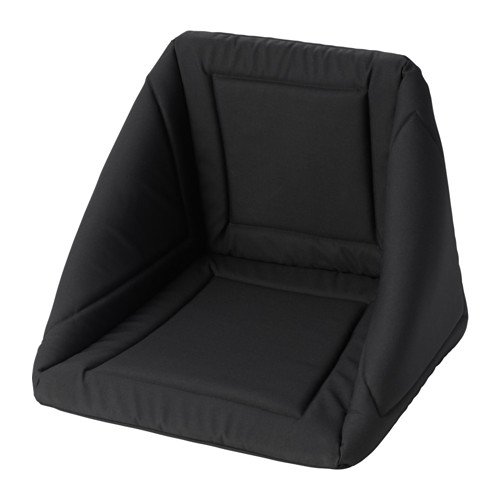 Ikea Lurvig - Cama para Gatos, Color Negro