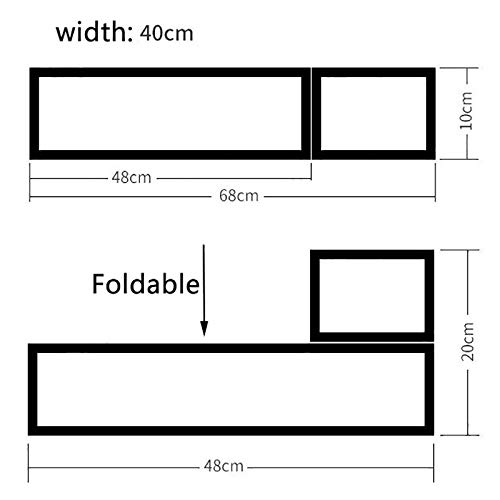 JIE KE Escaleras de la Escalera de la Escalera de 2 Pasos del Animal doméstico para los Gatos de los Perros pequeños, sofá casero de la Cama del sofá, 48 × 40 × 20cm Ligero y portátil