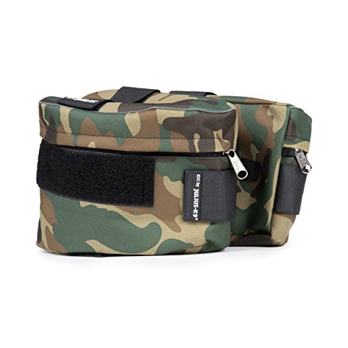 Julius-K9 Bolsos Laterales para IDC-Powerharness, Camuflaje, Talla 0