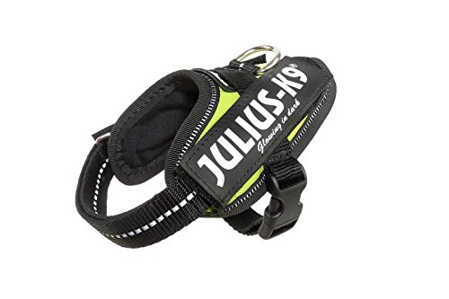 julius-k9 idc-powerharness, bebé 1, neón verde