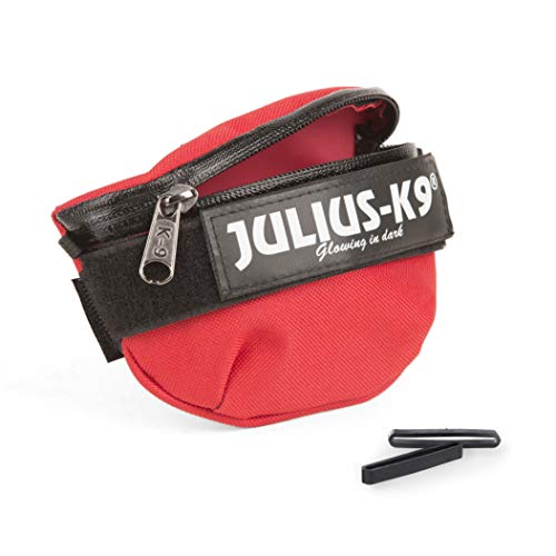 Julius-K9 IDC Universal Bolsas Laterales, Tamaño: Mini to 4, Rojo