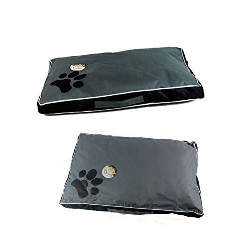 JZTRADE Cama para Perros Manta Perro Perro Cama Cachorro Cama Perro de la Comodidad de la Cama Cama del Perro Suave Veterinario Cama Black,m