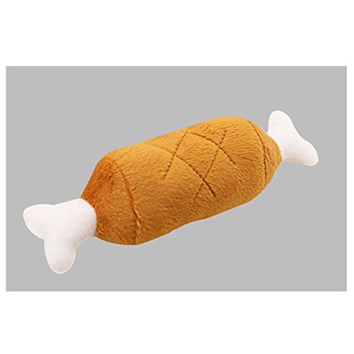 kentop 1 pieza Juguetes quietsch juguete para mascotas de peluche (material unos 20 cm de largo