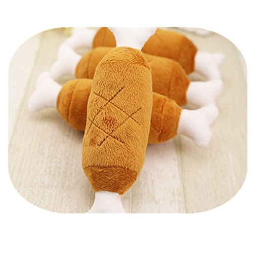 kentop 1 pieza Juguetes quietsch juguete para mascotas de peluche (material unos 20 cm de largo