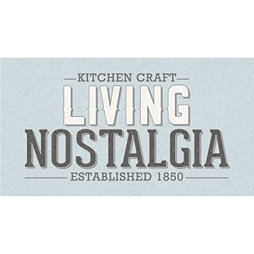 Kitchen Craft 3 kg caja acero Living Nostalgia alimentación con pala, Beige