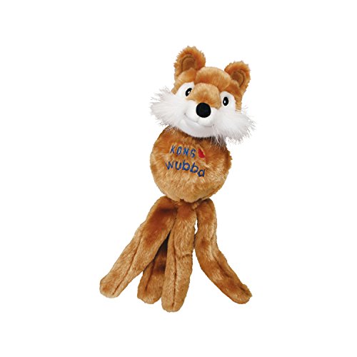 KONG - Wubba Friends - Juguete sonoro para Jugar a Buscar - para Perros de Raza Pequeña (Varios Personajes)