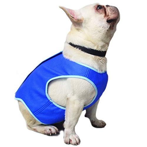 lffopt Chaleco Refrescante Perro Ropa para Perros Chaleco de refrigeración Perros Chaleco de Hielo para Perros Chalecos de refrigeración para Perros XS