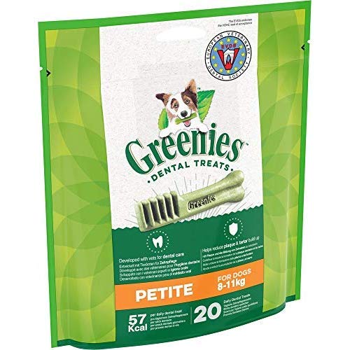 Mars GREENIES Original Petite – Friandises à mâcher pour Petit Chien – 20 Sticks pour UNE bonne hygiène bucco-dentaire – 1 Sachet de 340g