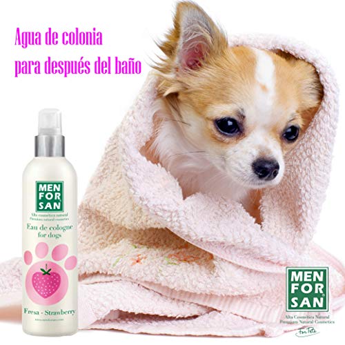 MENFORSAN  Agua de Colonia para Perros Fresa - 125 ml