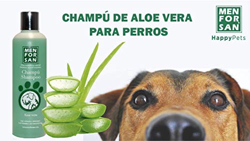 MENFORSAN Champú Perros Aloe Vera - 1 Litro