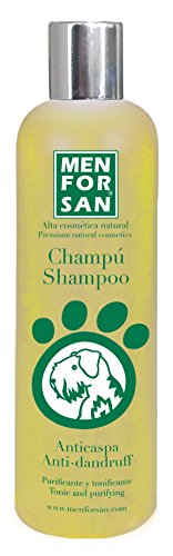 MENFORSAN  Champú Perros Anticaspa - 300 ml, Paquete de 2