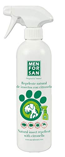 MENFORSAN - Repelente de Insectos Natural con citronela 500 ML