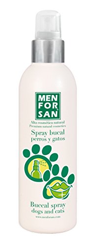 MENFORSAN  Spray Bucal Perros Y Gatos contra mal aliento - 125 ml