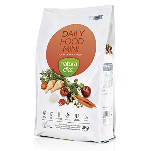 Natura Diet Comida Seca para Perros Mantenimiento Razas Mini - 3000 gr