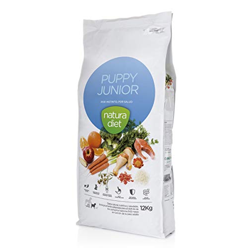 Natura diet Puppy junior 12 kg Alimento Natural seco.