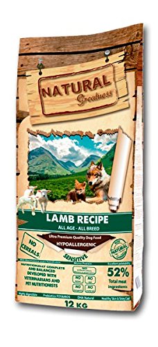 Natural Greatness Lamb Recipe Alimento Seco Completo para Perros - 12000 gr