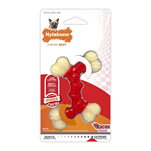 Nylbone JU01645 Extreme Chew Double Bone S