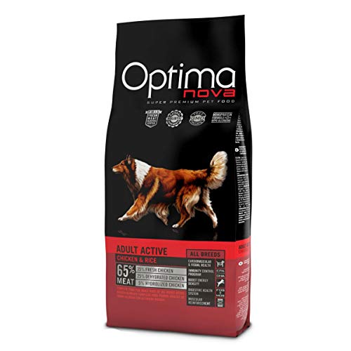 Optima Nova Adult Active Pollo Arroz 12 Kg