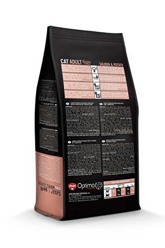 Optima Nova Gato Adulto Salmon y Patata 8 kg. Grain Free